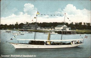 Thunderbolt Georgia GA Savannah Yacht Club c1910 Vintage Postcard