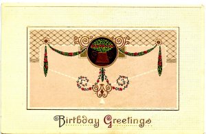 Greeting - Birthday    (creases)