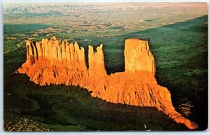 Postcard - Aerial view of Monument Valley