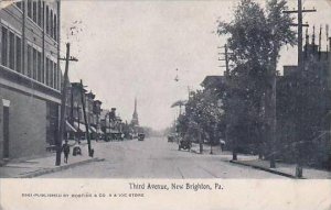 Pennsylvania New Brighton Third Avenue 1908