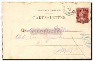 Old Postcard Bernieres Sur Mer Bahnhofstrasse chalets