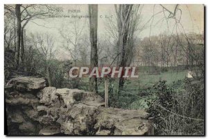 Old Postcard Paris Square des Batignolles