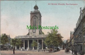 Northamptonshire Postcard - Northampton, All Saints' Church  RS36722