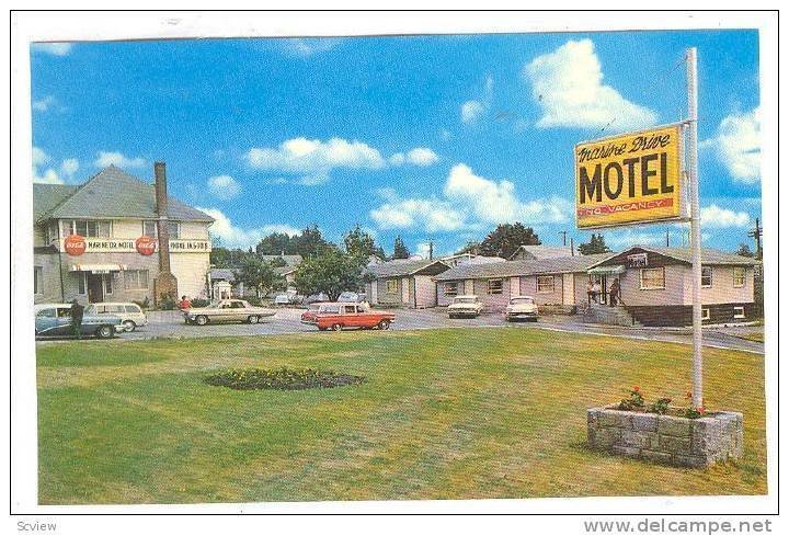 Marine Drive Motel, Vancouver, British Columbia, Canada, 40-60s