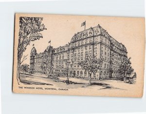 Postcard The Windsor Hotel, Montreal, Canada