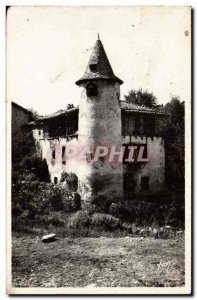 Auvergne Old Postcard Saint Flour Auvergne Old house