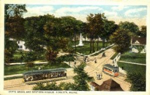State Grove & Western Ave. in Augusta, Maine
