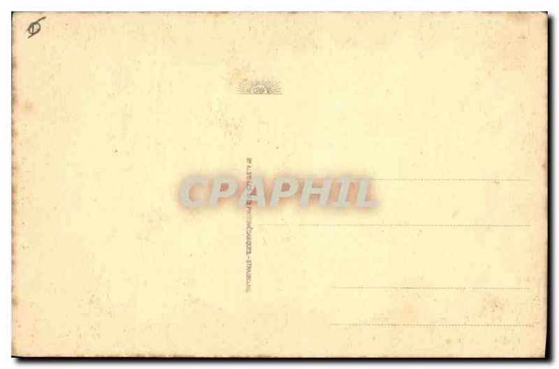 Old Postcard Obernai Stork's Nest