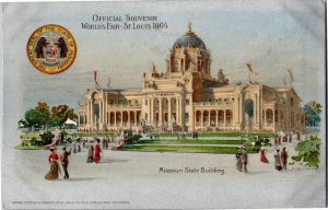 Missouri State Building, St Louis Worlds Fair UDB Vintage Postcard D67