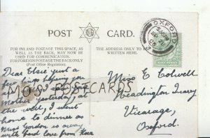 Genealogy Postcard - Colwell - Headington Quarry - Vicarage - Oxford - Ref 8868A