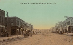 ALLIANCE ,  Nebraska , 1900-10s ; Box Butte Avenue