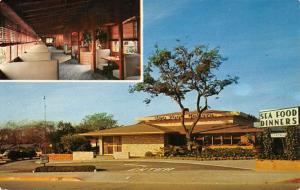 Pasadena California Sea Food Tavern Multiview Vintage Postcard K90333 