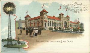1905 Lewis & Clark Expo Portland OR Postcard LIBERAL INDUSTRIAL ARTS 