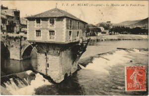 CPA MILLAU - Le moulin sur le pont - vieux (148131)