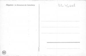 BR42008 Gutenbergdenkmal Mainz germany