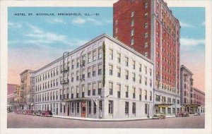 Illinois Springfield Hotel Saint Nicholas