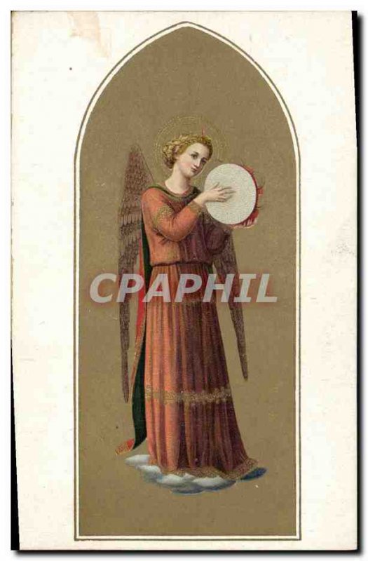 Old Postcard Angel Beato Angelico