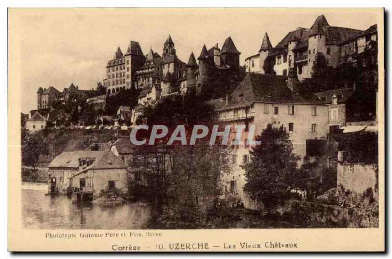 Old Postcard Correze Uzerche The Old Castles
