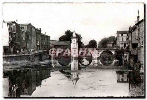 Old Postcard Bar le Duc Pont Notre Dame on I Ornain