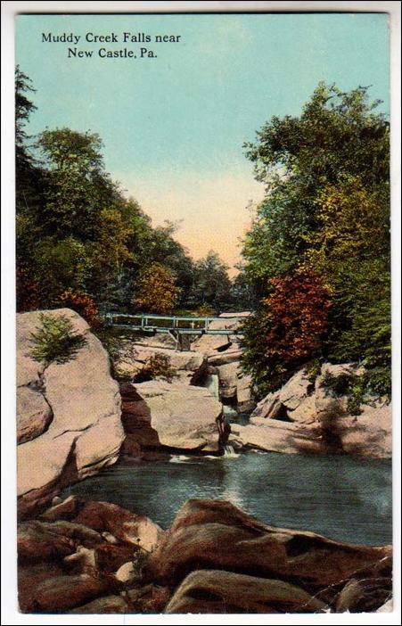 Muddy Creek Falls near New Castle PA