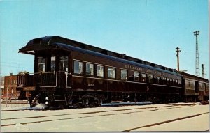 Vintage Railroad Train Locomotive Postcard - Delaware & Hudson Railroad