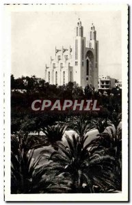 Postcard Modern Casablanca Church of the Sacred Heart