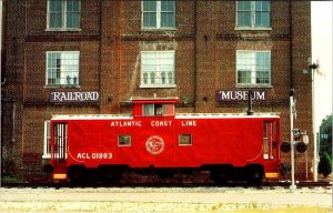 Postcard TRAIN SCENE Wilmington North Carolina NC AK8989