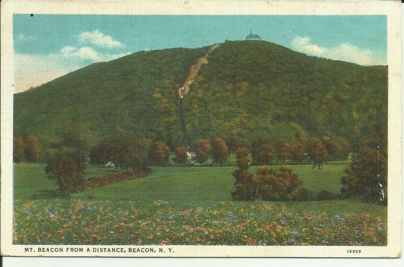 Beacon,N.Y. Mt. Beacon From A Distance