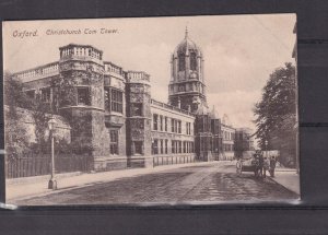 GREAT BRITAIN, OXFORD, CHRISTCHURCH TOM TOWER, c1910 ppc., unused.