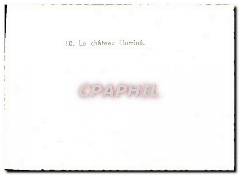 Postcard Modern Saumur Chateau Brightens