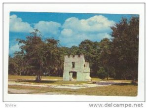 Ruins at Fort Frederica, St. Simons Island, Georgia, 40-60s