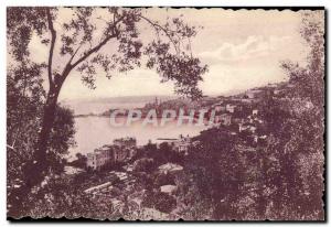 Old Postcard Menton Vue Generale