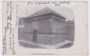 Pittsburg Press Newspaper Early 1900's Postcard Old Block...