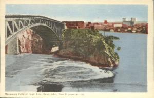 Reversing Falls at High Tide - Saint John NB, New Brunswick, Canada