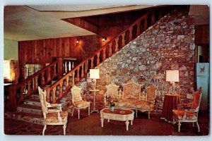 Little Switzerland North Carolina Postcard The Chalet Motor Lodge 1971 Vintage