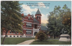 De Peyster Library, Franklin and Marshall College, Lancaster, Pennsylvania, 0...