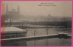 ak2064 - France - VINTAGE POSTCARD - Paris, River Seine  FLOOD  - 1910