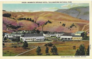 The Mammoth Springs Hotel Yellowstone National Park Wyoming Haynes