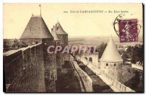 Postcard Old Cite Carcassonne Strings High