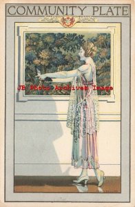 Coles Phillips, Strafford Collins, Community Plate Advertising, Art Nouveau