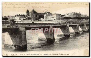 Royan Old Postcard To the casino Foncillon