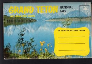Grand Teton Natiomnal Park Souvenir Folder