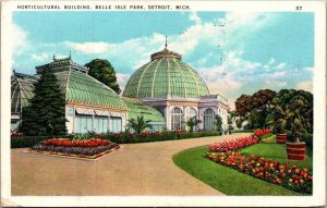 Michigan Postcard - Detroit - Belle Isle Park