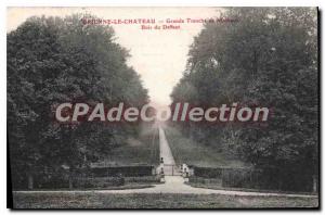 Postcard Old Brienne le Chateau Grande Slice Maihaux Wood eclipse