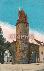 Old Postcard Mulhouse tower bollwerck (XIV)