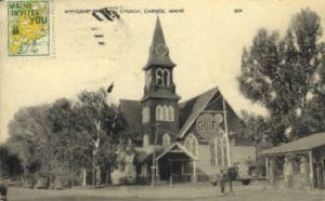 Methodist Episcopal Church - Caribou, Maine ME Postcard