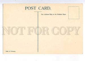 231943 FIJI Coat of arms STAMPS MAP Vintage Zieher postcard