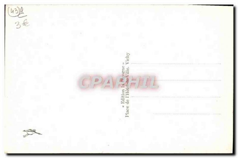 Old Postcard Le Puy La Cathedrale