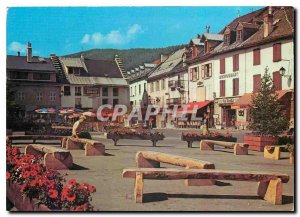 Postcard Modern Tourist Alps Villard de Lans (altitude 1050 meters) Place de ...