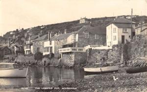 Mousehole England Lobster Pot Bldgs Real Photo Antique Postcard K22928